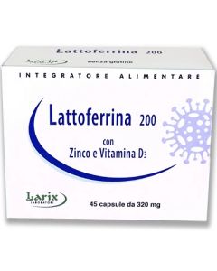Larix LATTOFERRINA 200 integratore alimentare 45 capsule 