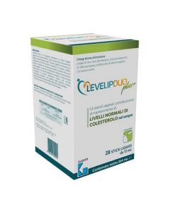 Levelipduo Plus integratore per il colesterolo 28 stick 