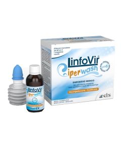 Linfovir Iperwah Soluzione Ipertonica Tamponata 8 Flaconi da 60 Ml + 1 erogatore nasale **