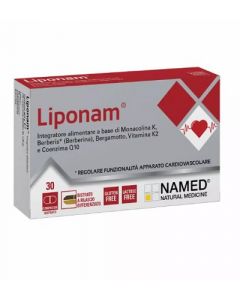 Named Liponam integratore per il colesterolo 30 compresse 