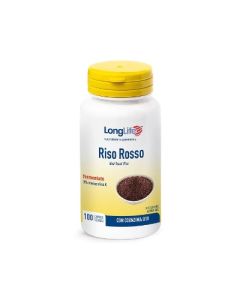 Longlife Riso Rosso Integratore per il colesterolo 100 capsule 