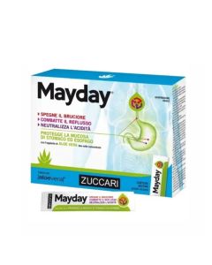 Mayday Sospensione per Uso Orale alla Menta Bruciore Reflusso e Acidità 12 Bustine **