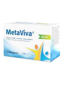 Metagenics MetaViva Multi Integratore Energia e Immunità 90 Compresse 