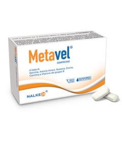 Nalkein Metavel integratore per il controllo del peso 30 compresse 