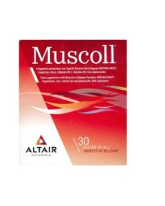 Muscoll integratore per l'apparato muscolo-scheletrico 30 bustine 