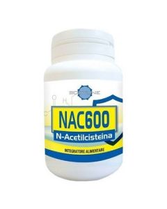Nac 600 N-Acetilcisteina integratore ad azione antiossidante 60 capsule 