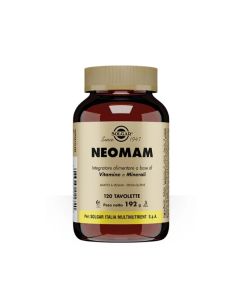 Solgar Neomam Integratore Alimentare Vitamine e Minerali, 120 Tavolette 