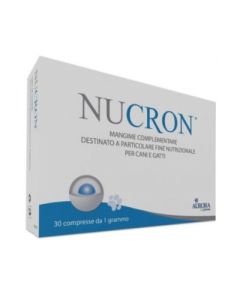 Nucron mangime complementare per la diarrea di cane e gatto 30 compresse 