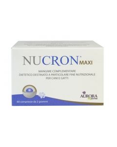Nucron Maxi mangime complementare per i disturbi gastrointestinali di cane e gatto 60 compresse 