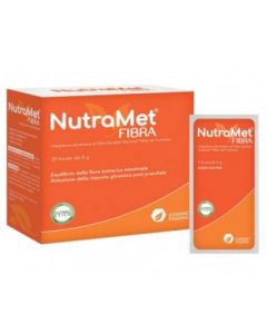 ESSERRE PHARMA Nutramet Fibra Integratore per la flora intestinale 20 Bustine 