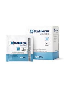 Oftalderm Salviette oculari Sterili Monouso 16 Pezzi