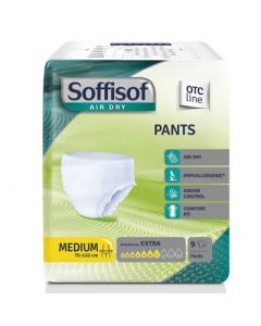 Soffisof Air Dry Pants Mutanda assorbente medium assorbenza extra OTC 9 pezzi
