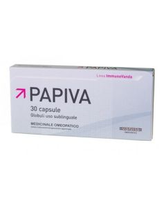 Papiva prodotto omeopatico per le difese immunitarie 30 capsule 
