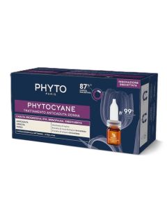 Phyto Phytocyane Trattamento Anti-Caduta Progressiva Donna 12 Fiale 