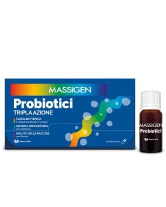 Massigen Probiotici integratore alimentare10 Flaconcini