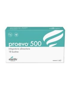 Proevo 500 Integratore alimentare per le vie urinarie 18 bustine 