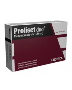 Proliset Duo Integratore Alimentare ad azione Antiossidante 15 Compresse 