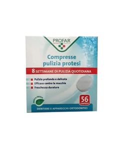 Profar Compresse pulizia protesi 56 pezzi **