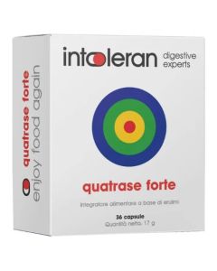 Intoleran Quatrase Forte integratore alimentare 36 Capsule 
