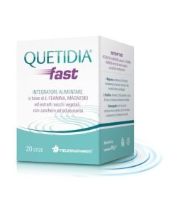 Quetidia Fast integratore per il sistema nervoso 20 stick 