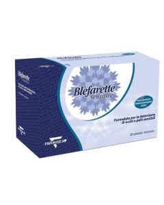 Blefarette Sensitive Salviette Detersione Occhi Pelli Sensibili 20 Pezzi 