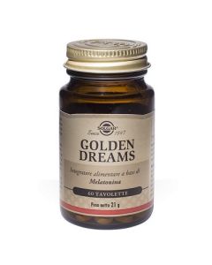 Solgar Golden Dreams Integratore di melatonina 60 Tavolette 
