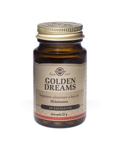 Solgar Golden Dreams Integratore di melatonina 60 Tavolette