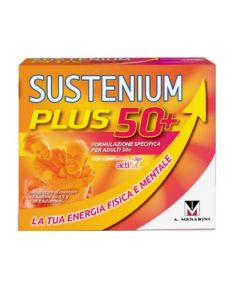 Sustenium Plus 50+ integratore per energia fisica e mentale 16 Bustine 