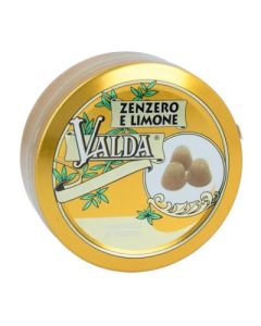 VALDA Pastiglie per la gola zenzero e limone 50 gr 
