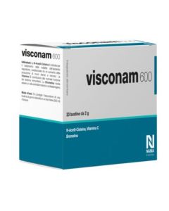 Visconam 600 integratore per apparato respiratorio 20 bustine 