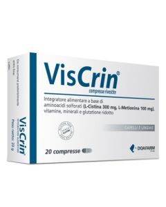 Viscrin integratore per unghie e capelli 20 compresse 