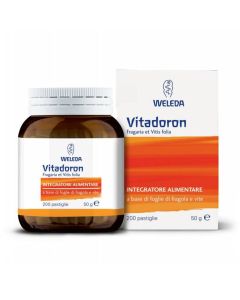 Weleda Vitadron Fragaria et Vitis Folia Integratore fegato 200 Pastiglie 