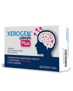 Xerogen Combi Plus integratore per la funzione cerebrale 30 compresse 