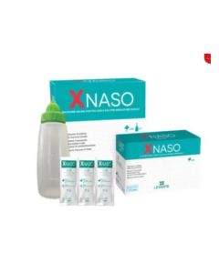 Xnaso Soluzione salina con Peg 3350 e sali per irrigazione nasale 30 bustine + 1 erogatore