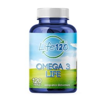 Life 120 Omega 3 integratore alimentare 120 Perle