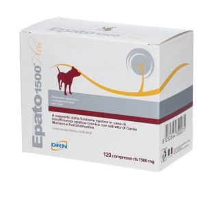 Epato 1500 Plus Alimento Dietetico Complementare per Cani 120 compresse
