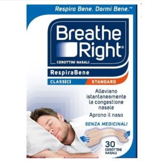 Breath Right Cerotti Nasali Classici 30 Pezzi **