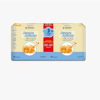 Profar Pannolini sempre asciutto ultra midi taglia 3 4/9 kg 40 pezzi