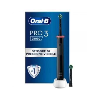 Oral-B PRO 3 3000 Nero Spazzolino Elettrico Ricaricabile CrossAction