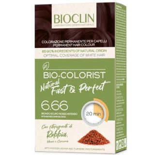Bioclin Bio Colorist Natural Fast E Perfect Biondo Scuro Rosso  6.66