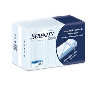 Serenity Classic Traversa Salvamaterasso Per Incontinenza 80x180cm 15 Pezzi