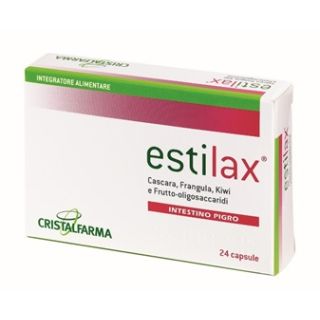 Cristalfarma ESTILAX Integratore alimentare per intestino pigro 24 capsule