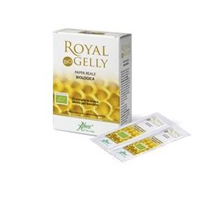 Aboca Royal Gelly Bio Orosolubile Integratore Pappa Reale 16 Bustine