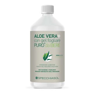 Specchiasol Aloe Vera+ da Bere Integratore Depurativo 1000 ml