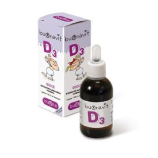 BUONAVIT D3 gocce Integratore alimentare 12 ml