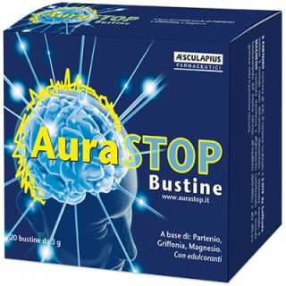 AESCULAPIUS FARMACEUTICI AURASTOP Integratore alimentare 20 bustine