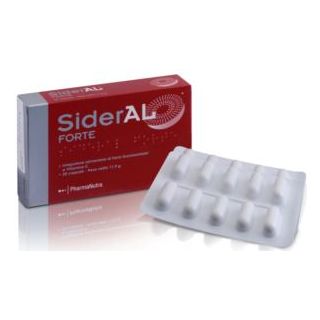 Pharmanutra SIDERAL FORTE Integratore di Ferro e Vitamina C 20 capsule
