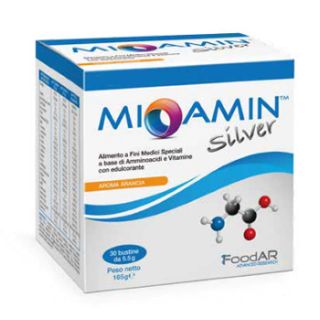 Mioamin Silver per gestione dietetica dei soggetti malnutriti 30 bustine