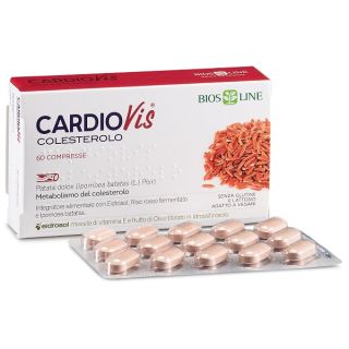 BIOS LINE CardioVis Integratore per il Colesterolo 60 compresse