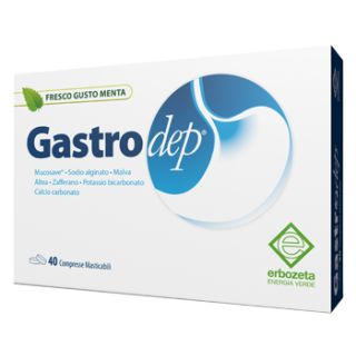 ERBOZETA GASTRODEP Integratore alimentare 40 compresse masticabili
